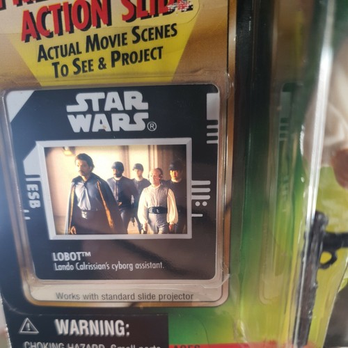 Star Wars Power of the Force Lobot Freeze Frame - Picture 3 of 3