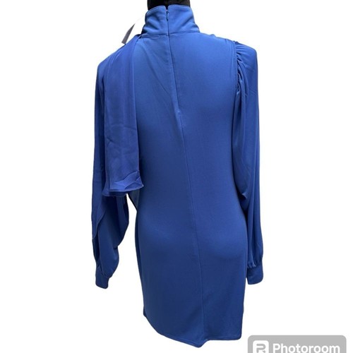 White House Black Market nuovo con etichette LS sciarpa cravatta MJ Chemise abito ultra marie piccolo - Foto 7 di 7