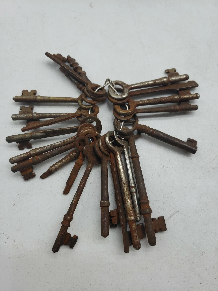 Skeleton key rings store