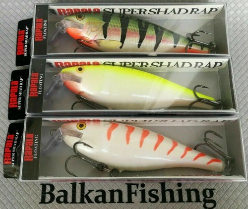 Leurre Rapala Super Shad Rap 14 SSR - Modèle Rare SFC Uli Bayer - Pêche Brochet