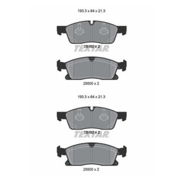 Kit pastiglie freno, Freno a disco 2615701 TEXTAR per HYUNDAI KIA