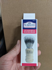 Scalpmaster 100 Boar Bristles Shaving Brush with wood handle SB-15