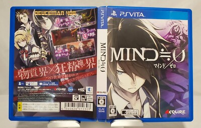 MIND=0-VITA-USED-NO ENGLISH-JP edition-MIND Zero-NTSC-J-Import
