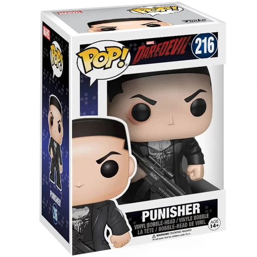 Funko Pop Marvel Daredevil Punisher - Vinyl Figure # 216 NRMT/MINT!