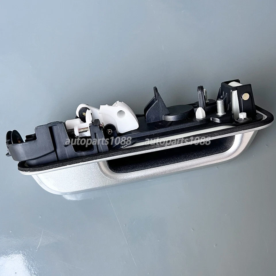 Manija de puerta exterior lado derecho del pasajero para Ford F150 2015 2016-2020 plateada Foto 3 de 4