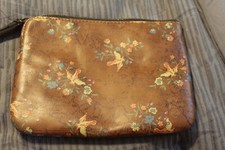 Patricia Nash Cassini Wristlet Floral Map Collection NWT