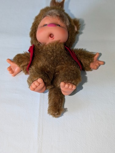 PICCOLO ROSEBONBON FIBA MADE IN ITALY VINTAGE BAMBOLOTTO PELUCHE BAMBOLA - Foto 3 di 16