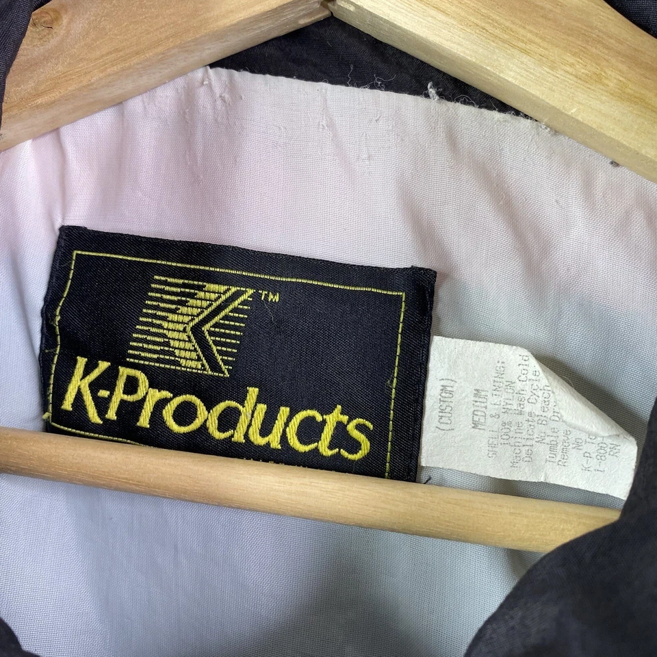 VTG Bob Cat Construction Jacket 80s/90s Workwear Windbreaker K Way Size Medium - Image 4 of 4