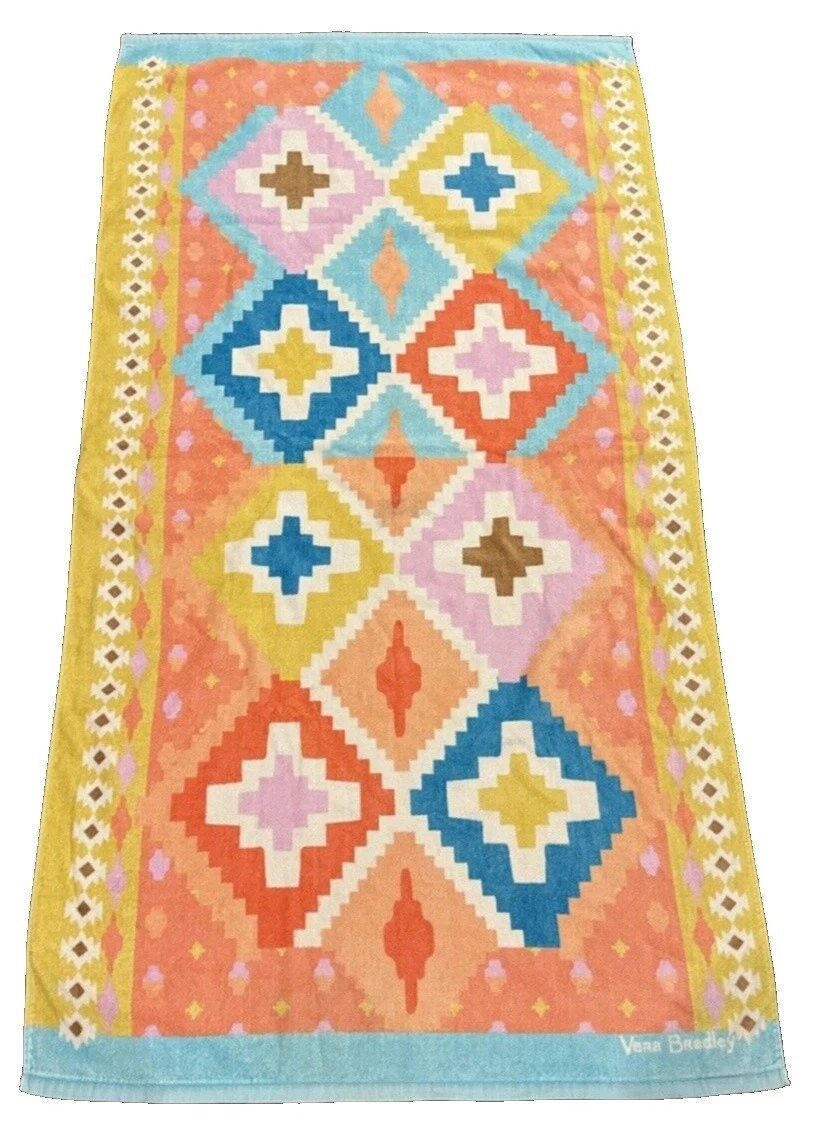 Vera Bradley Floral Bath Beach Towels