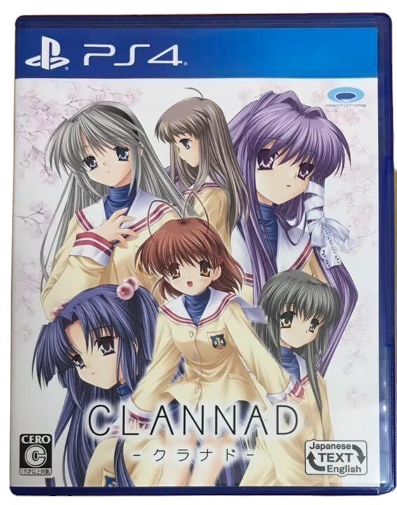 PS4 CLANNAD Japanese English Sony Playstation 4 Japan Import Game