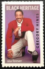2019 Scott #5349 - Forever - GREGORY HINES - BLACK HERITAGE - Single Mint NH