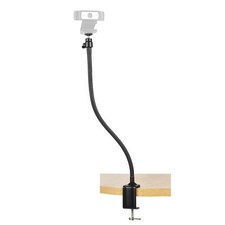Webcam Mount Flexible Gooseneck Arm Clamp Stand Tripod For Logitech Webcam C920s