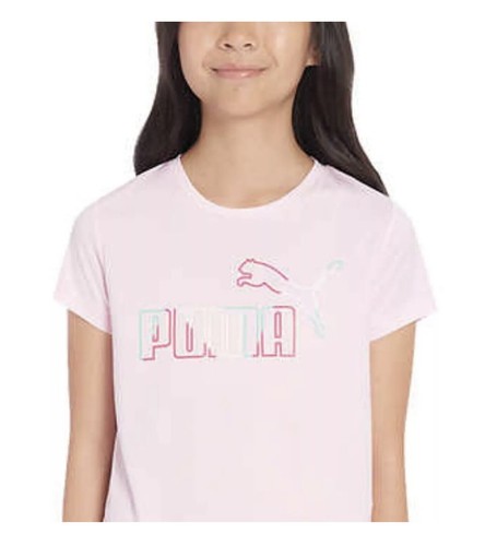 Puma Girls 4 Piece Set black & Light Pink - Picture 4 of 8