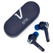 Image of VEHO STIX TRUE WIRELESS BLUETOOTH EARPHONES & CHARGING CASE - BLUE