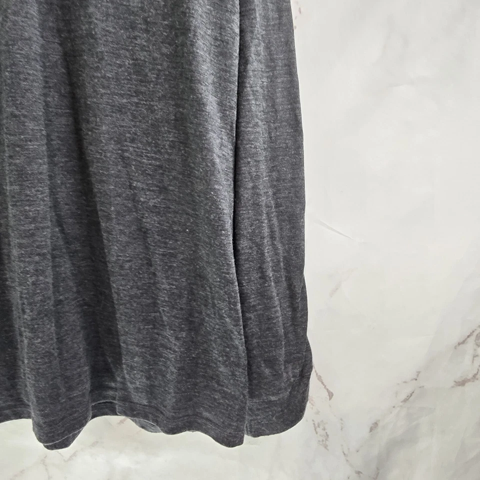 Nike Tiger Woods Shirt Mens Large Gray Merino Wool Polo Long Sleeve Argyle - Image 4 of 4