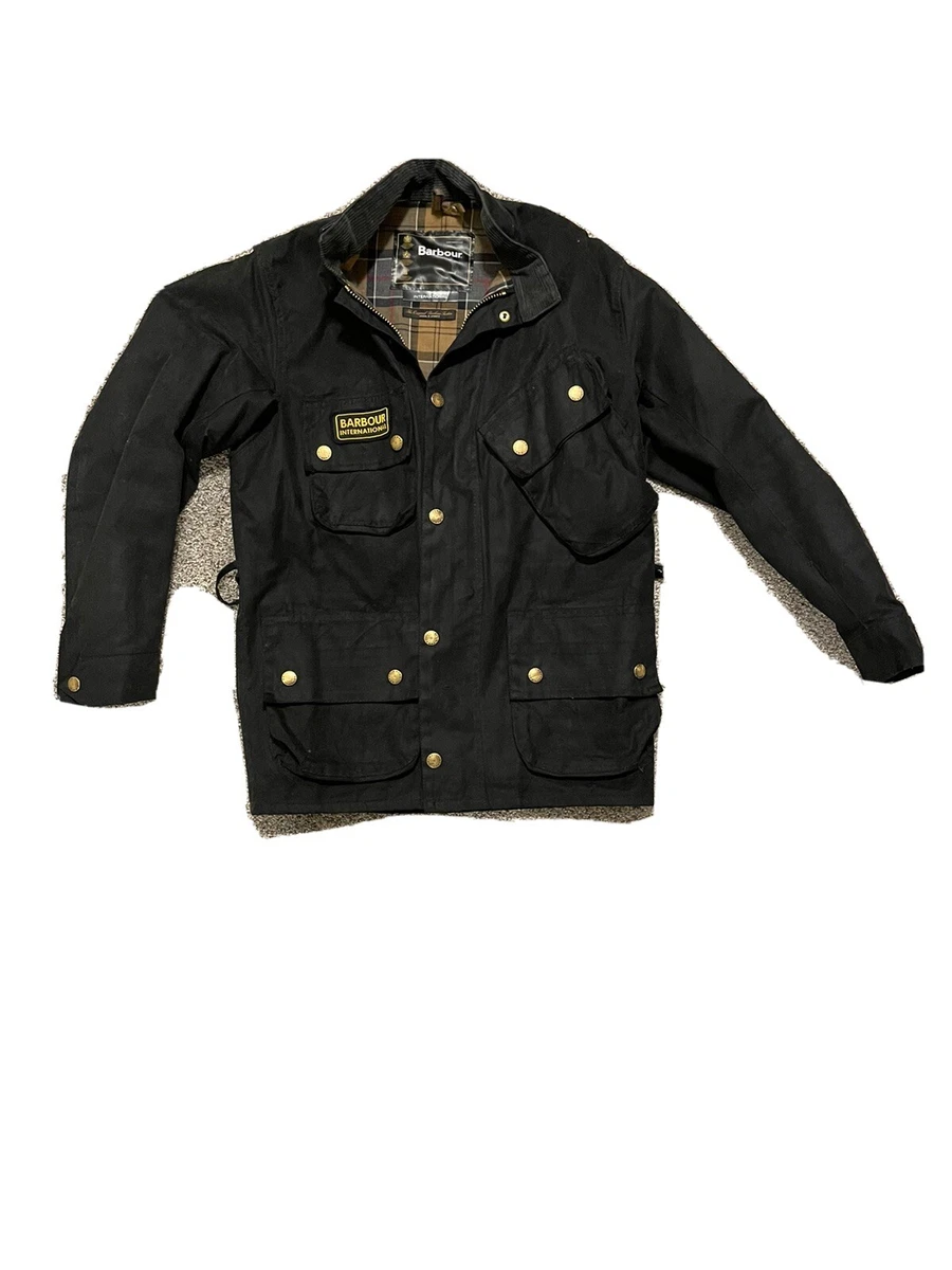 Men's Barbour International Steve McQueen-RARE! Vintage Wax