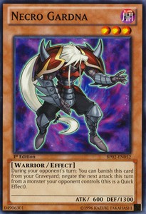 Necro Gardna - BP02-EN052 - Common - Unlimited Edition x3 - Near Mint