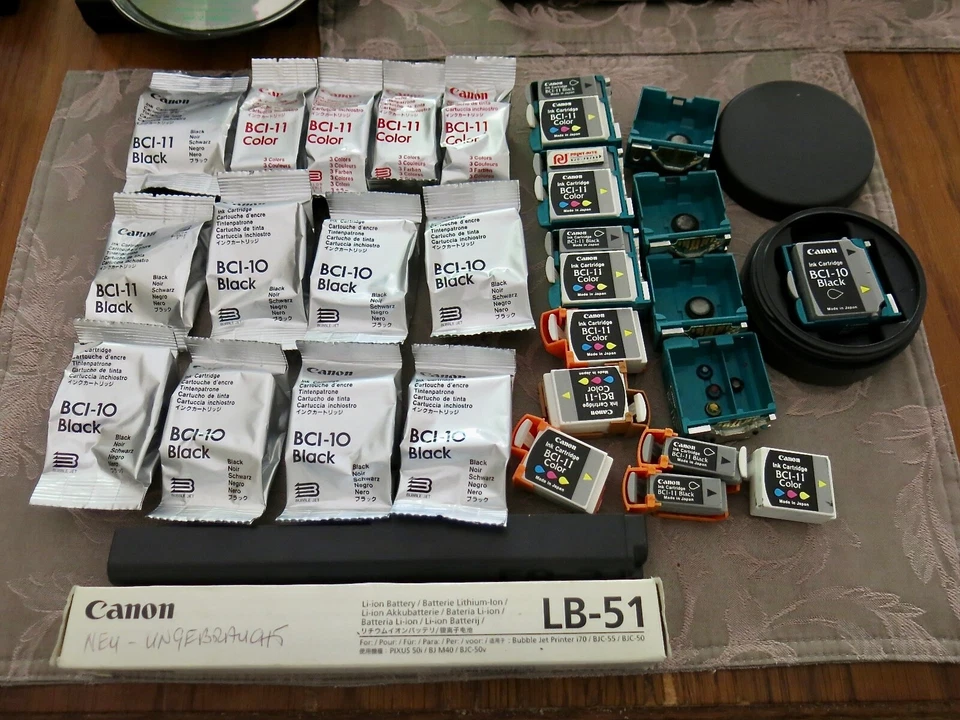 2 Canon BJC-85 Tintenstrahldrucker -  Reisedrucker - gebraucht - Bild 4 von 4