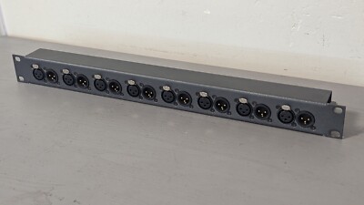 Riedel 8-Port CAT5/XLR Patch Bay for Digital/Analog RJ45 to 3-Pin XLR
