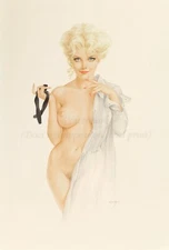 ALBERTO VARGAS Pin-up Art Poster or Rolled Canvas Print "Formal Affair" #16