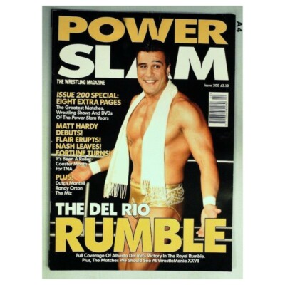 Power Slam Magazine Issue 200 March 2011 mbox2651 Del Rio Rumble