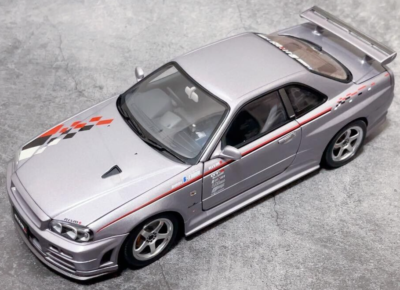 1/18 AUTOart NISMO SKYLINE GT-R s1 ミレニアム AUTOart 1/18 Millennium Nissan NISMO Skyline GT-R R34 S-Tune S1