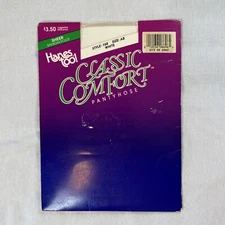 Hanes Too Classic Comfort Sheer Sandalfoot 168 Vintage Pantyhose 1990 AB