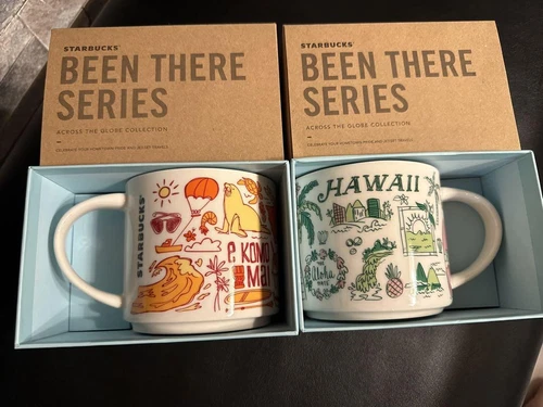 HAWAII WAIKIKI Starbucks coffee Cup Mug 14oz Been There Series 16oz NIB
