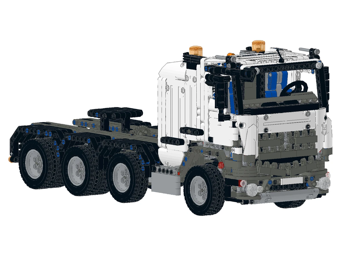 Bauanleitung instruction 42043 SLT Mercedes RC Eigenbau Moc aus