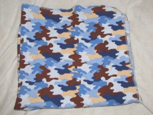 camo swaddle blanket