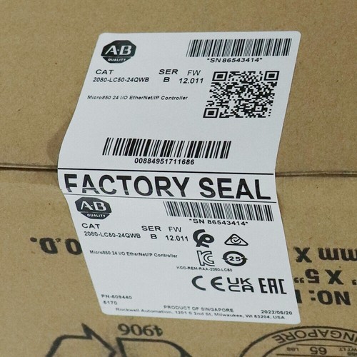 Controlador Allen-Bradley 2080-LC50-24QWB Micro850 24 E/S EtherNet/IP Free Tax EE. UU. - Imagen 4 de 9