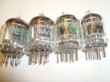One Lot of Four JAN- 5670W Tubes, GE, High Ratings