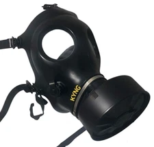 Kyng Tactical Israeli Style Respirator Gas Mask w/ Sealed 40mm Filter NEW!