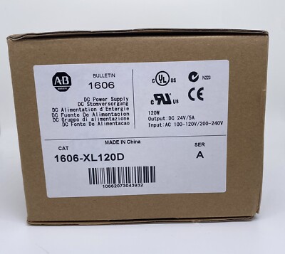 1606XL120D Allen Bradley 1606-XL120D Bulletin 1606  DC Power Supply In Box