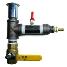 Sand Blast Cabinet Metering Valve EASY DRAIN! Harbor Freight Sandblaster Upgrade