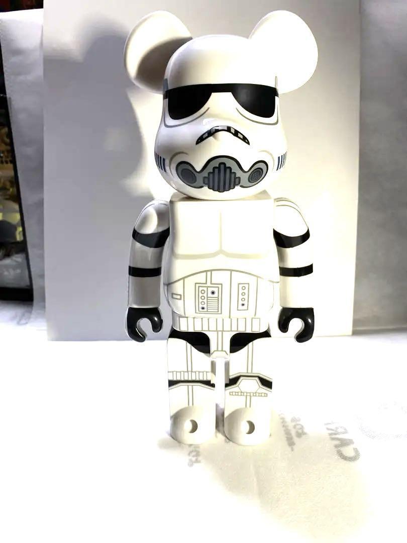 その他 MEDICOM TOY - BE@RBRICK FIRST ORDER STORMTROOPER 400% Medicom 400% Bearbrck ~ 2016 Be@r brick Star Wars First