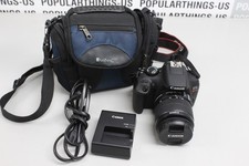 Canon EOS Rebel T6 18MP DSLR Digital Camera Kit EF-S 18-55mm Lens - Black