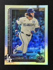 2025 Topps Series 2 • James Outman #683 Rainbow Foil • Los Angeles Dodgers