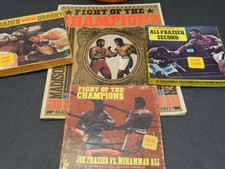 MUHAMMAD ALI V.S. JOE FRAZIER LOT FIGHT PROGRAM 1971 3 SUPER FIGHT 8MM FILMS