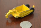 VINTAGE LESNEY MATCHBOX MAJOR M-1 CATERPILLAR EARTH SCRAPER YELLOW ENGLAND CAT