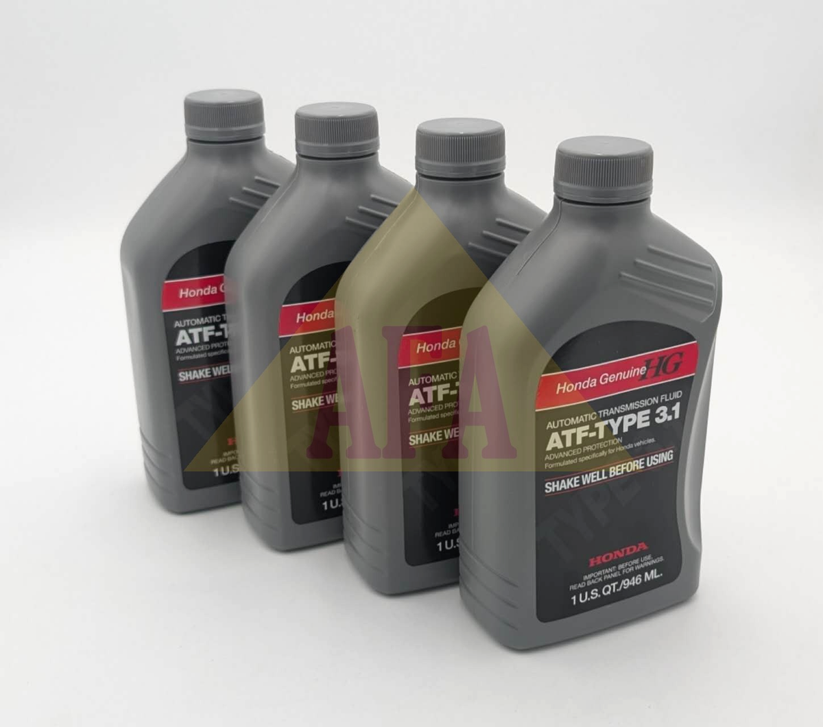 GENUINE OEM Honda Acura ATF-Type 3.1 Transmission Fluid 4x Quart