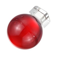 50mm K9 Crystal Ball Decorative Ball Red Craft w Box and Crystal Stand , 1Set
