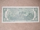 1976 $2 TWO Dollar Kankakee IL Stamp Note old u.s. currency Chicago Illinois — photo 5