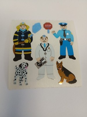 Sandylion Abriss  Sticker K1 Berufe