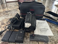 Sony CCD-TR88 Handycam Video8 Camcorder AC Adapter Case Manual Works READ MORE