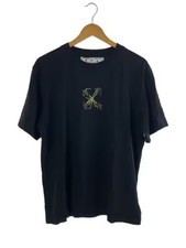 OFF-WHITE Splash Arrow Logo T-Shirt/ Size L/ Cotton/ Black/ OMAA027S23JER005