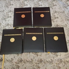 Vintage American Express Appointment Books Lot of 5 Black Planner 1992-93 1996