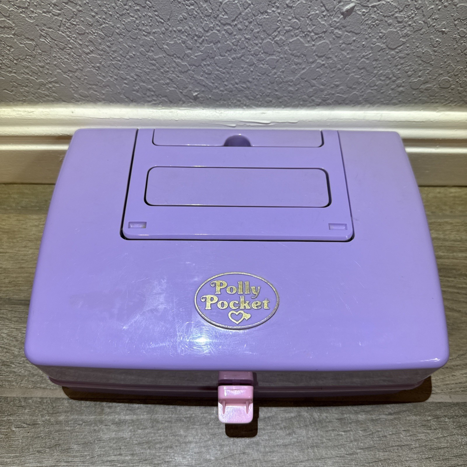 1989 Polly Pocket Bluebird vintage Jewel Case Play-Set w/ dolls and accessories