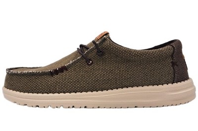 Hey Dude Wally Braided Schuhe Grün/Olive 40003-3CI Herren Schuhe