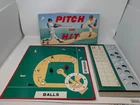 VTG Milton Bradley Baseball Board Game PITCH AND HIT 1940s-1950s RARE Complete